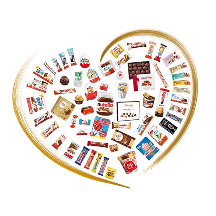 MARKEN DER FERRERO-GRUPPE