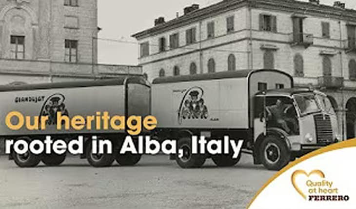 camion Ferrero des années 60