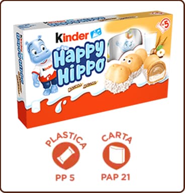 kinder Happy Hippo nocciola